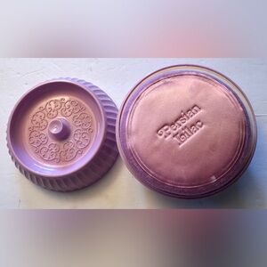 PERSIAN LILAC April Showers 5oz Sealed Perfume DUSTING POWDER Vintage Box & Puff